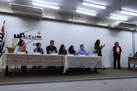 Primeiro evento da cátedra foi realizado em maio, no Campus Sorocaba (Foto: Michele Fernandes)