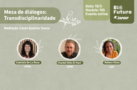 Mesa online debate transdisciplinaridade em questões socioambientais no dia 19/5